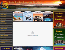 Tablet Screenshot of directorydelsol.com